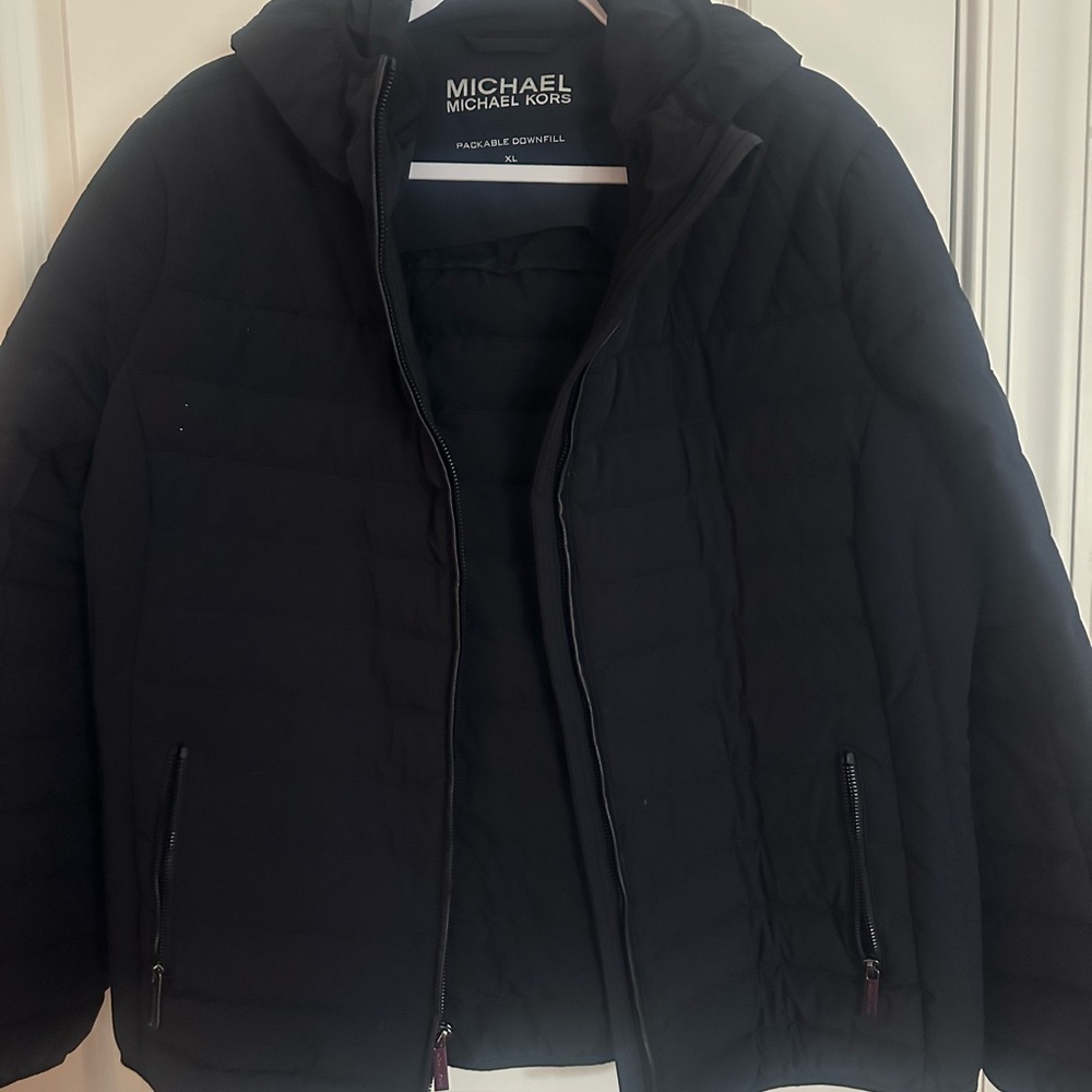 Micheal Kors Packable Down Filled Jacket